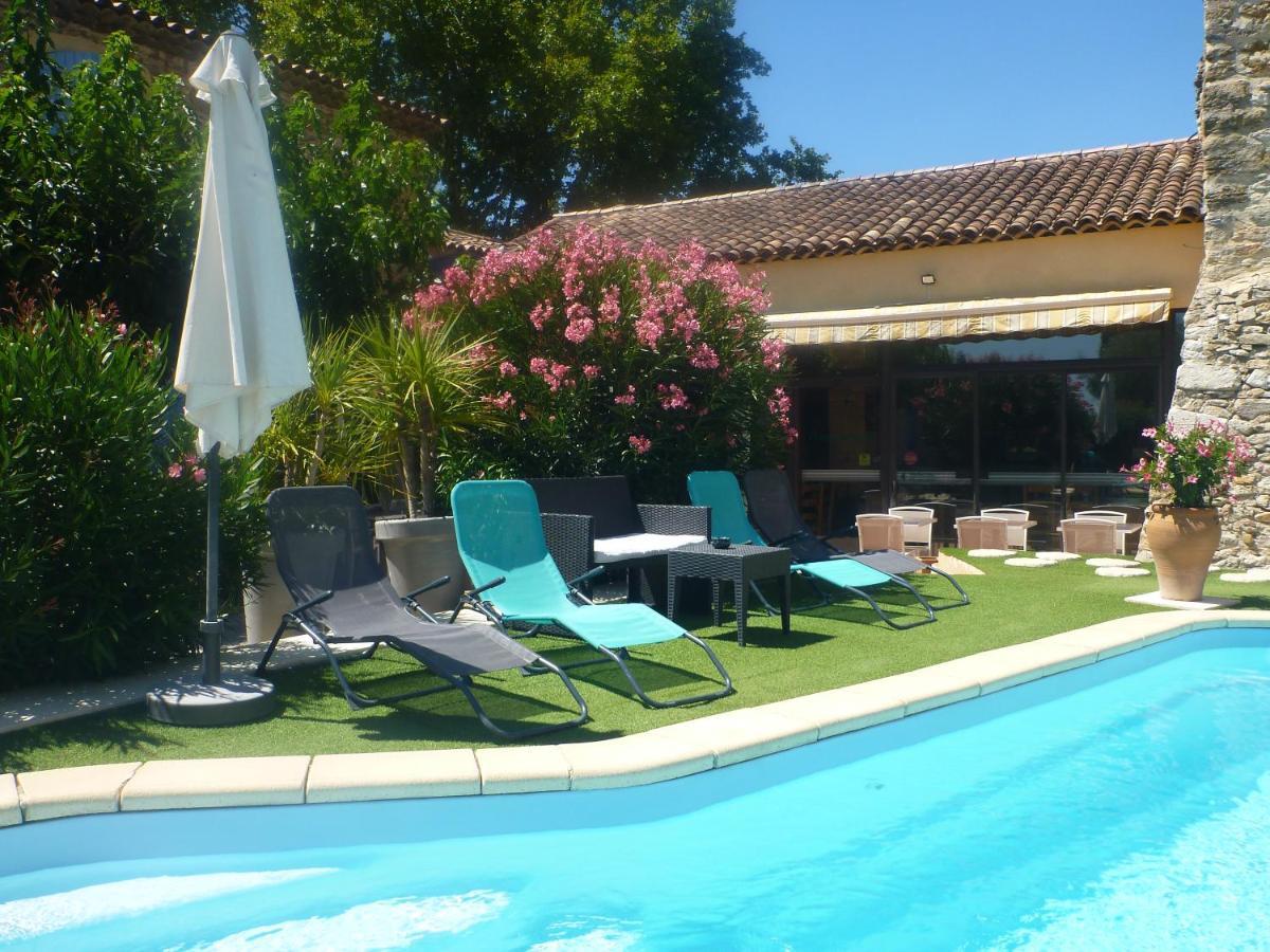 Logis Hotel La Bastide Saint Bach Suze-la-Rousse Ngoại thất bức ảnh