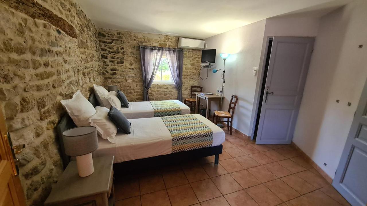 Logis Hotel La Bastide Saint Bach Suze-la-Rousse Ngoại thất bức ảnh