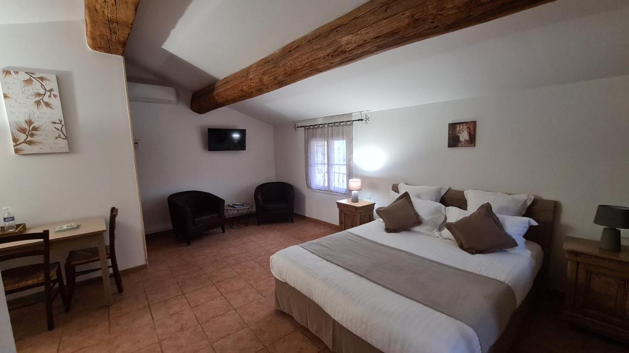 Logis Hotel La Bastide Saint Bach Suze-la-Rousse Ngoại thất bức ảnh