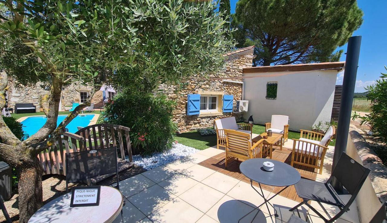 Logis Hotel La Bastide Saint Bach Suze-la-Rousse Ngoại thất bức ảnh